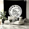 AFC Ajax Custom Name Wall Tapestry Aesthetic Wall Hanging Printed Fabric Blanket Decorative Tapestries for Bedroom Living Room Home Decor