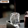 Ручной хрустальный стеклянный держатель для ароматических палочек Дзен, креативный держатель для ароматического дыма-водопада, ароматический горшок, держатель для крышки