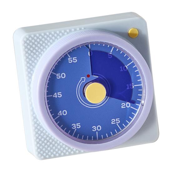 Механический визуальный таймер для обучения детей, магнитный классный таймер, бесшумный таймер для учебы, кухонные инструменты, не требует батареек, инструмент для управления временем