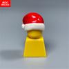 MOC Blocks Christmas Hat Ideal For 4cm Figure Accessories Assembled Particles Construction Bricks Children's Playthings Plastic Material Dolls