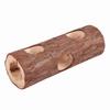 Wooden Hamster Tunnel Versatile Animal Exercise Tube Chew Toy for Rabbit Ferret Hamster Guinea Pig