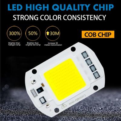 Светодиодная лампа COB 20 Вт 30 Вт 50 Вт AC 220 В 230 В 240 В Smart IC Не требует драйвера DIY Чип Светодиодная лампа Прожектор Прожекторный чип
