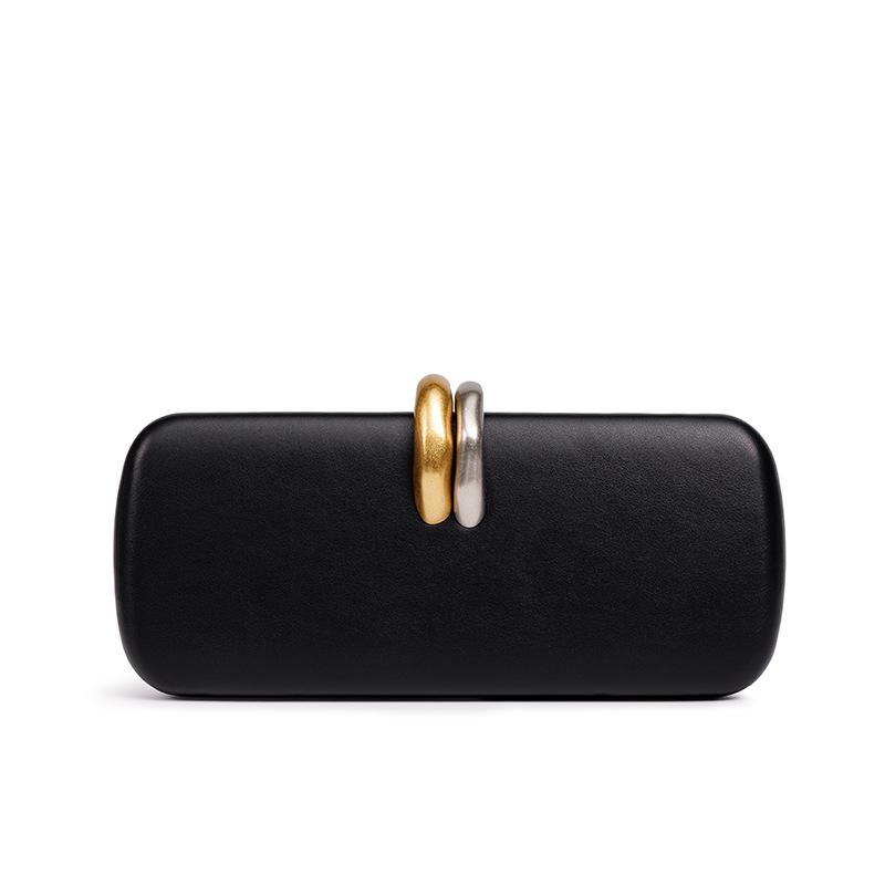 Elegant Box Clutch Ladies Evening Bags for Women Clip Bag Designer Handbags and Purses Shoulder Crossbody Bag Wedding Purses