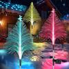 Optical Fiber Solar Light 7 Color Changing IP65 Water Proof Energy Saving Decorative Solar Ground