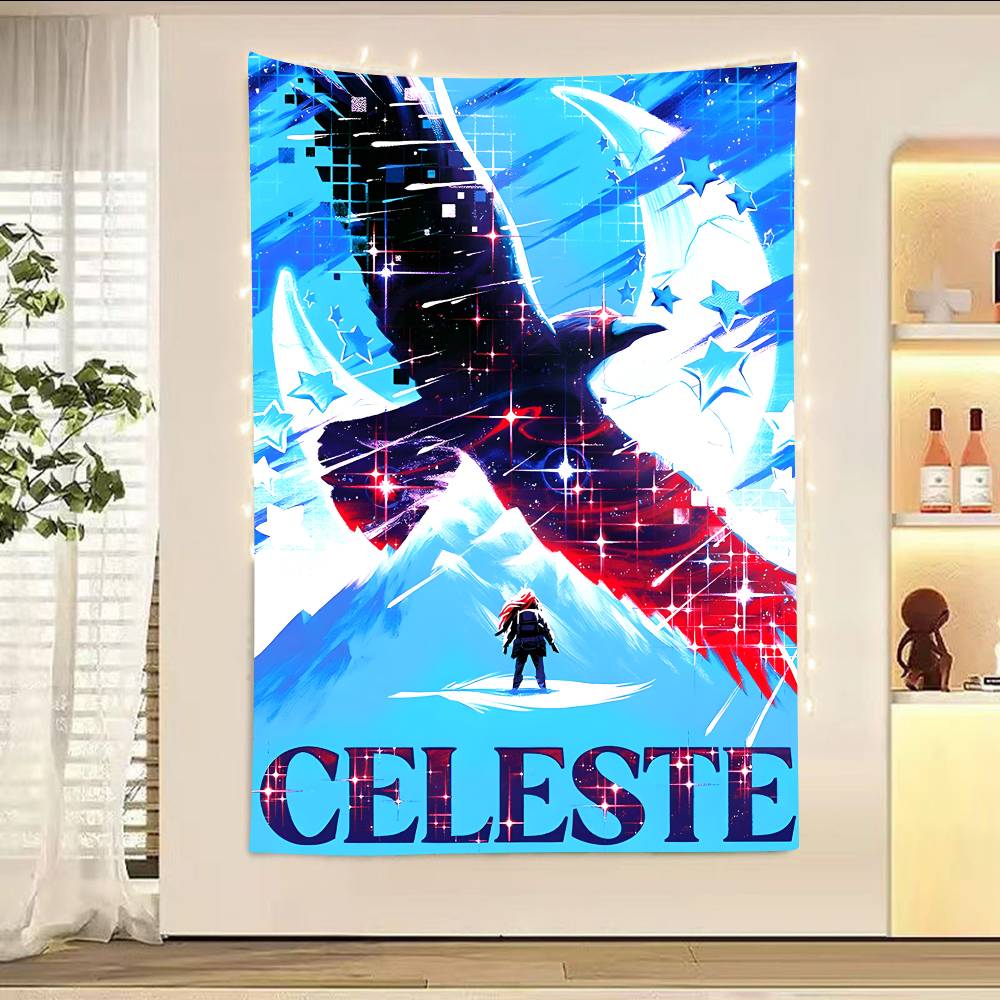Celeste Game Классический Кино Фото Фон для Девочек Праздник Baby Shower Декор Фея Стол Детский Десертный Стол Баннер Поставка