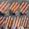 24pcs/Box Press On Nails Artificial Full Cover Wearable Fake Nails Nail Tips Square Head False Nails