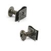 Minho 200Pcs Automotive U Tape Clip Fastener Kit, 50Pcs #10 X 1/2" Self-Tapping Screw +50Pcs #10 X 5/8" Self-Tapping Screw +100Pcs U Tape Clips,Metal