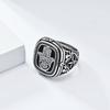 Кольцо из нержавеющей стали в стиле западной азии, североафриканское, винтажное, рука Фатимы, для мужских традиционных доспехов, панк-стиль, хип-хоп, кольцо на палец