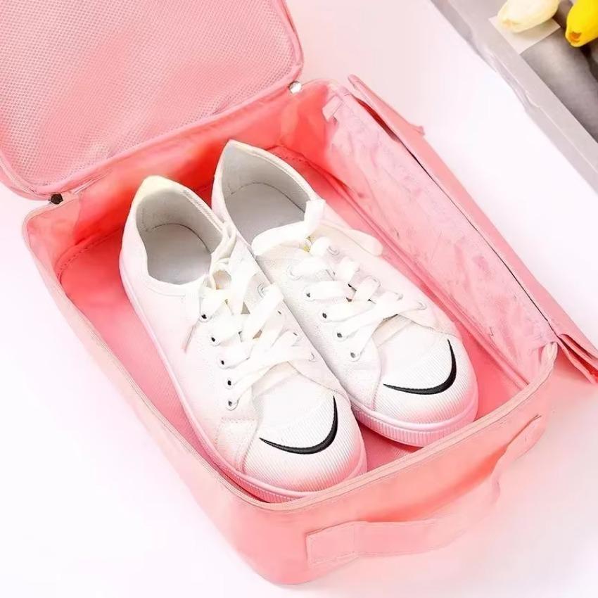 1 шт. Дорожный водонепроницаемый органайзер-пауч, Органайзер для обуви, Аксессуары, Пылезащитный бытовой Оксфордский портативный складной мешок для хранения обуви