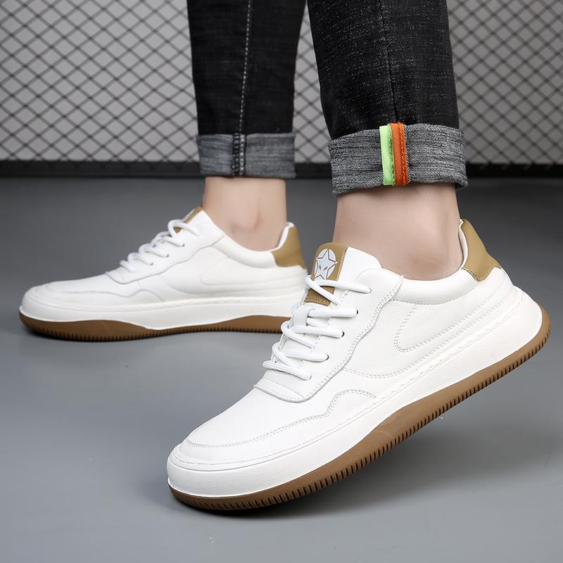 Мужская обувь из натуральной кожи, новый стиль, мужские кроссовки для бега, горячая распродажа, мужские кроссовки для бега, походов, стильные мужские кроссовки для скейтбординга