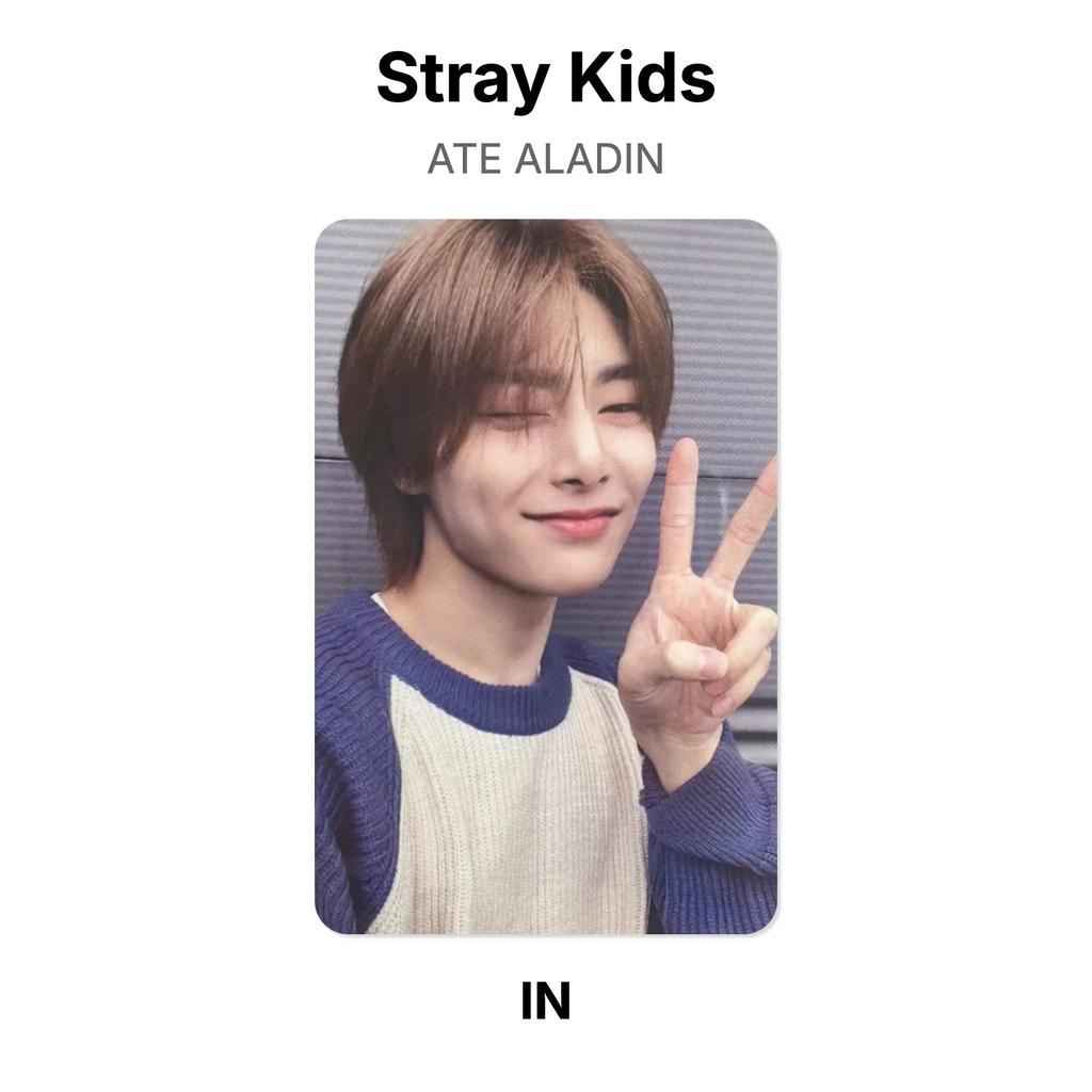 Stray Kids Официальная фотокарточка ATE ALADIN