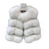 Autumn and winter fox fur vest women's short young fashion and thin temperament socialite style vest jacket women