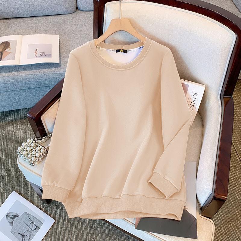 Plus Size Womens Long Sleeve Loose Hoodie Sweater Winter 9 Colors 120-350lbs