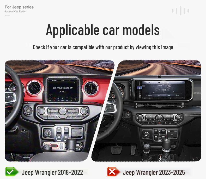 18-22 JEEP Wrangler Android HD Умная Навигационная Автомагнитола с Большим Экраном