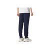 Puma Длинные спортивные брюки с логотипом и высокой талией, повседневные брюки унисекс, темно-синие 620821-16