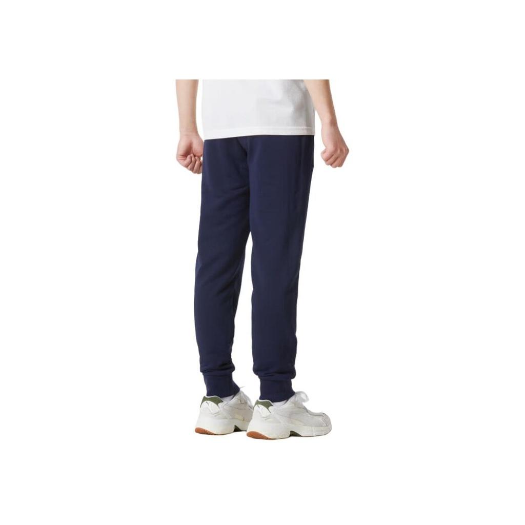 Puma Длинные спортивные брюки с логотипом и высокой талией, повседневные брюки унисекс, темно-синие 620821-16