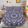 3D Mandala Printing Comforter Cover Set Double Size Polyester Duvet Cover Fashion Highend Home Bedclothes