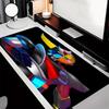 UFO Robo Grendizer Тема Премиум Нескользящий Коврик для Мыши со Прошитыми Краями, Прочный Резиновый Материал, для Рабочего Стола и Игр, Отличные Подарки
