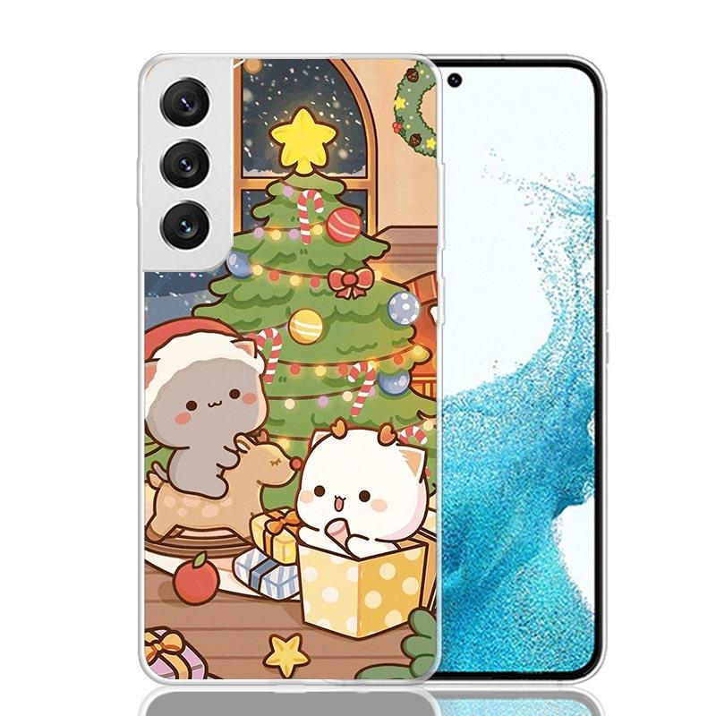 Bubu Dudu Cartoon Cute Phone Case For Samsung Galaxy S26 Ultra S23 S24 S25 Edge S20 FE S21 S22 Plus Soft Print Shell Cover Funda