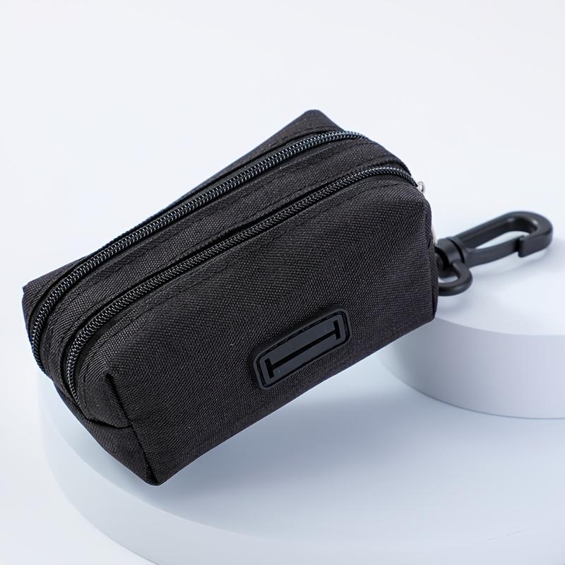 Portable Dog Training Snack Bag - Wear-Resistant Fabric Poop Bag Holder for Leash
