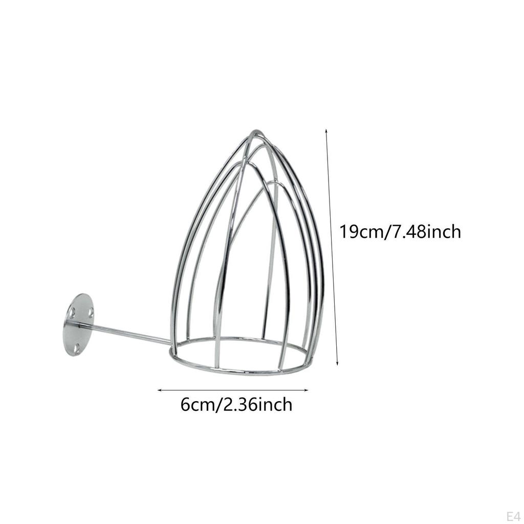 Металлическая проволочная шляпа держатель для хранения бейсбольной полки, настенный, украшение, легко устанавливаемый парик