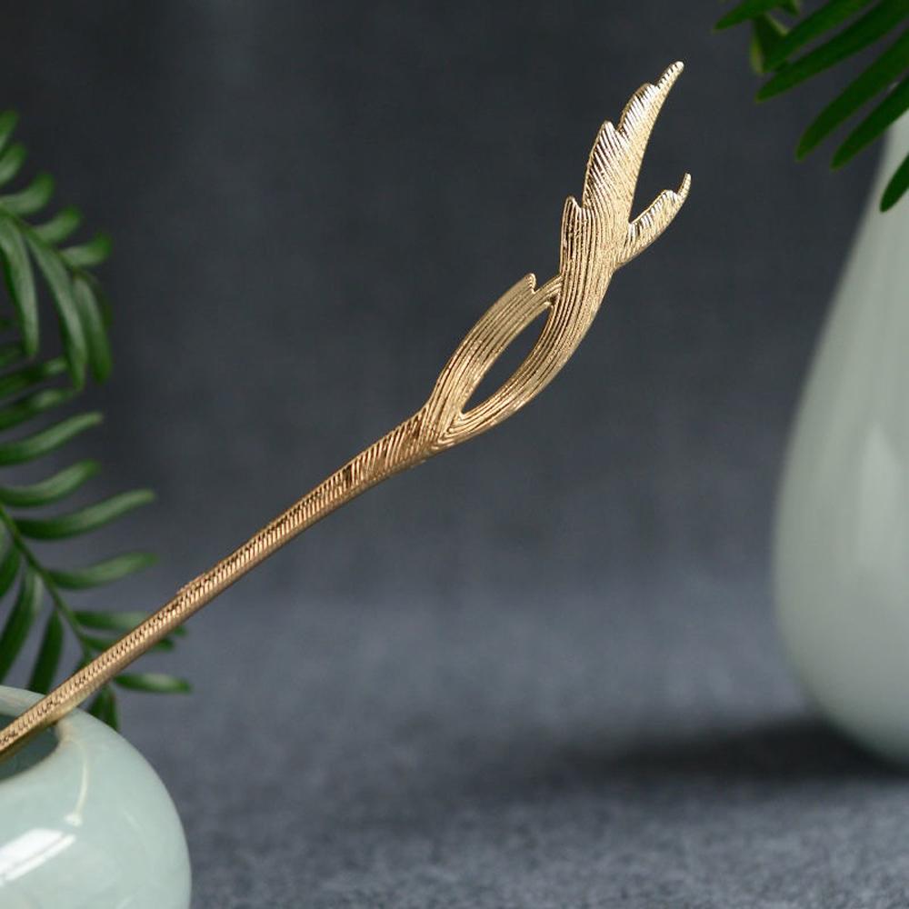 Fashion Hair Jewelry Feather Girls Women Ornaments Bird Hair Fork Hairpin Hair Stick