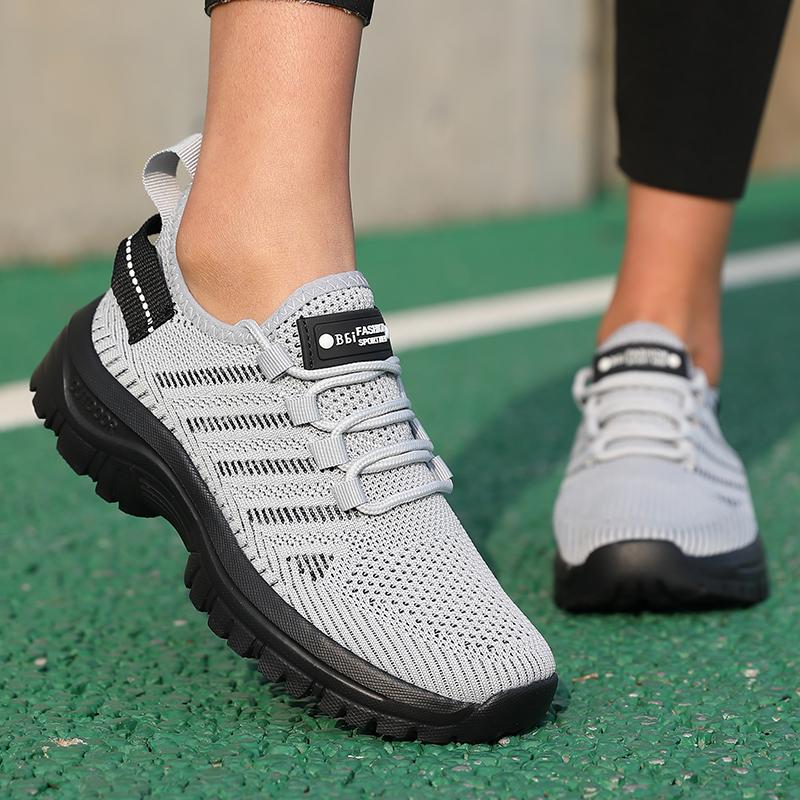 Men'S And Women'S Casual Sports Shoes Comfortable Walking Shoes Lightweight Loafers Breathable Mesh Upper Sommer Outfits Damen
