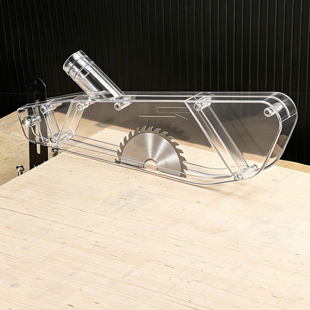 Transparent Saw Blade Guard Dust-proof Table Saw Guard New Dust Collection Cover Woodworking