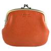 Сделано в Монета держит много купюр и оранжевый [Linori] Япония, кошелек, кожа, женский, сумка для родителей и детей, монеты,