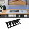 Large Capacity Under Desk Cable Management Tray Socket Strip Holder  Living Room