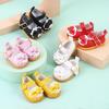 Decorate 5.5cm Cotton Doll 14 Inches Mini Bow Shoes Doll Casual Shoes Doll Shoes Doll Leather Shoes