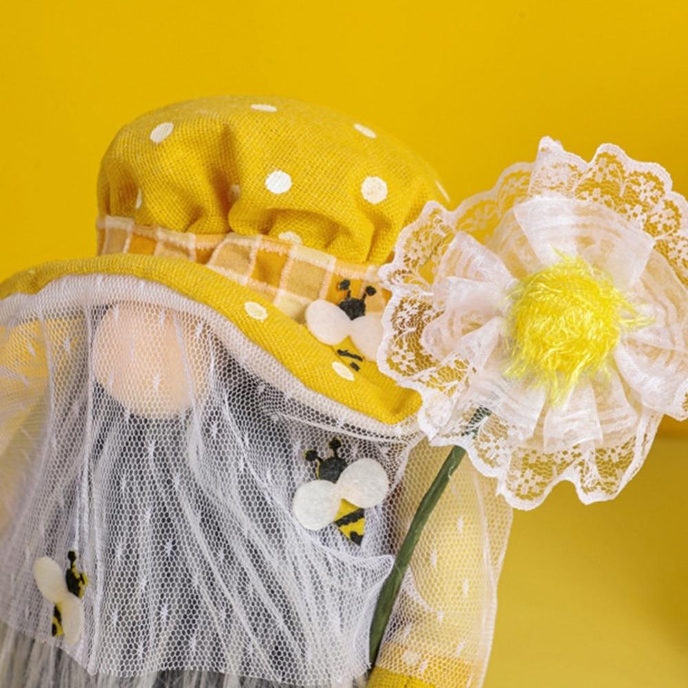Bee Festival Dwarf Home Plush Gnomes Dolls Decoration Festive Decoration