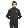 Adidas JVP35 Track Size XL Women's 3-Stripes Loose-Fit Double-Knit Top, Black/Black (JW9788),