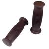 [D's Strano] Barrel Slim Non-Piercing Grip Tal Universal Motorcycle Motorcycle Custom Dress Up (Brown)