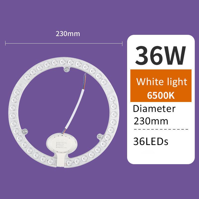 AC 220V 240V 12W 24W 36W 48w белые светодиодные лампы чипы PANEL Circle Light Круглая потолочная панель источник круглая панель Высокое качество