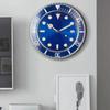 Европейский Стиль Минималистичные И Модные Кварцевые Часы, Металлические Современные Светящиеся Настенные Часы, Декор для Гостиной, Креативные