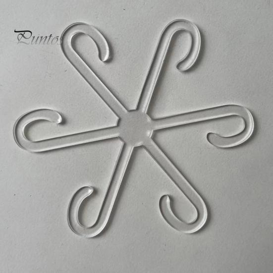 Крючки для поддержки стеблей растений Акриловые держатели для лозы растений Водонепроницаемые крючки для стеблей растений Решетка для садовых растений Горшечные растения