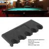 5 Cue Pool Cue Holder Portable Slip Resistant Stable Cue Rest Cue Stick Holder for Pool Cue Accessories