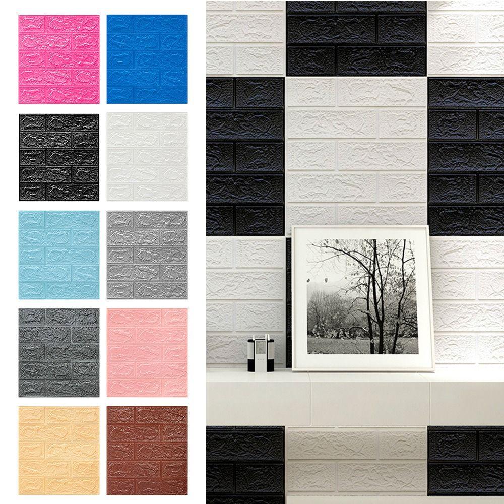 Звукоизоляционные пенопластовые кирпичные обои Самоклеящиеся обои Гостиная Спальня Кухня