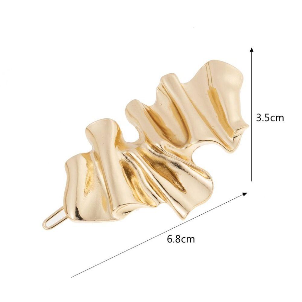 Сплав Заколка для волос Золотой цвет Заколки Новый дизайн Заколка для волос Женщины