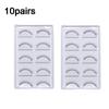 5/15 Pairs Training False Lashes False Eyelash Extension Practice Lashes Beginners Self Adhesive Lash Strips Eye Makeup Tools