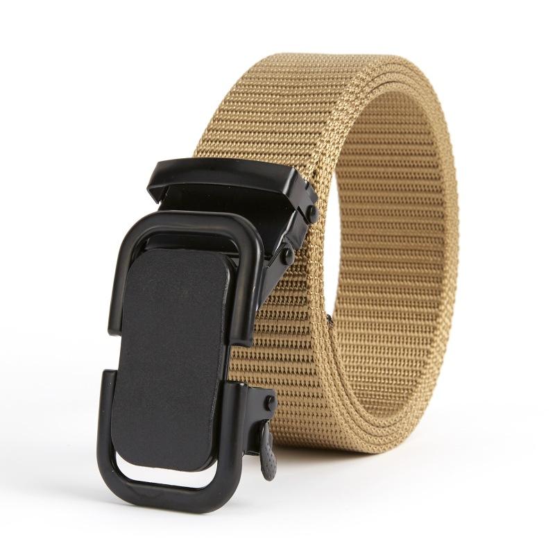 Military Men Belt Army Belts Adjustable Belt Men Outdoor Travel Tactical Waist Belt with Plastic Buckle for Pants 120cm