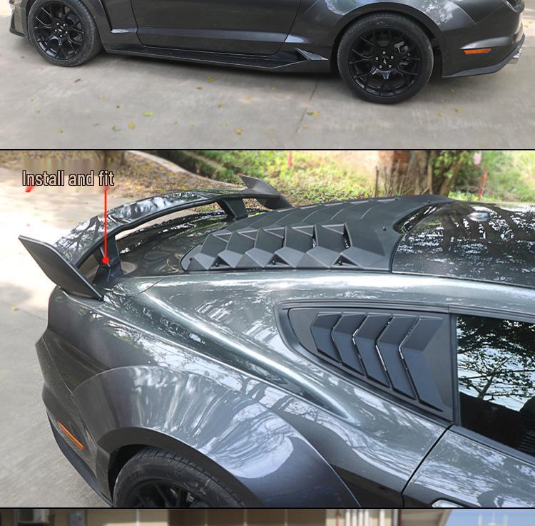 Модификация спойлера багажника с динамическим эффектом для Ford Mustang 2015-2023 годов.