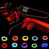 1M/3M/5M USB LED Ambient Light For Car LED Panel Dashboard Neon Strip Interior Decorations Atmosphere EL Light Line Tube With