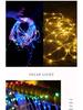 LED Solar Colorful Waterproof Outdoor String Lights for Courtyard, Balcony, and Garden Decoration