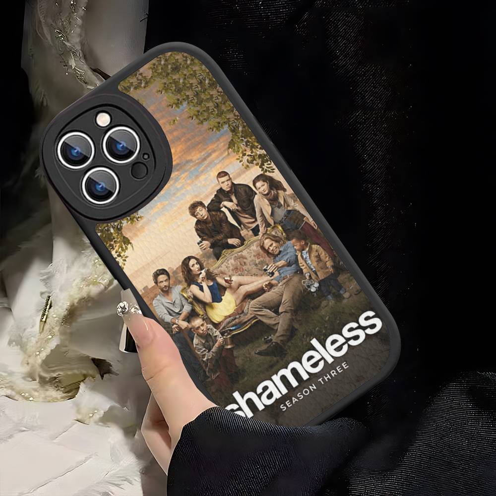 Жизнерадостный сериал S-Shameless Кожаный чехол для телефона для IPhone 16 15 14 13 12 11 Pro Max Plus Ударопрочный чехол