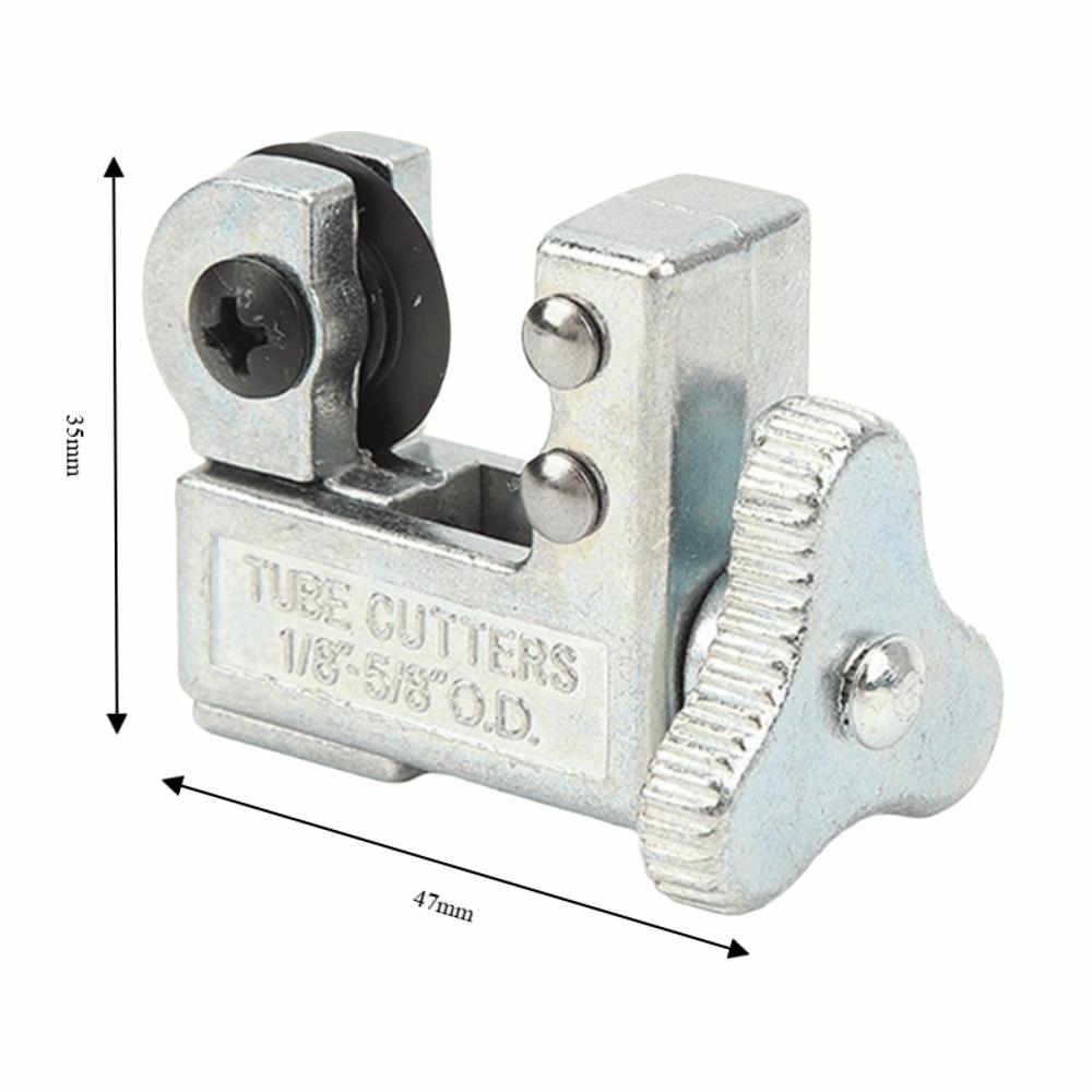 Alloy Pipe Cutter Fits 1/8" to 5/8" OD Mini Copper Pipe Cutter Durable Tube Cutter  Auto Shop