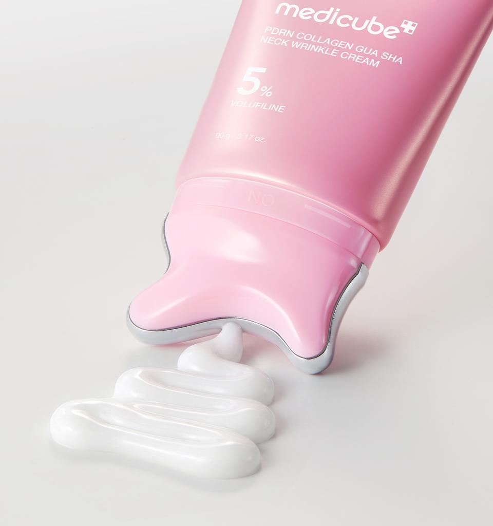 Medicube PDRN Коллаген Гуаша Крем для шеи Volufiline 5% 90г