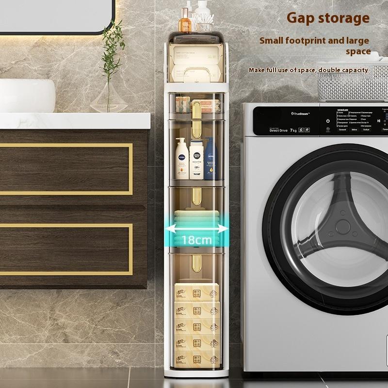 Шкаф для хранения туалета 2/3/4 уровня, ящик для ванной комнаты, табурет, щелевая полка, ультраузкий кухонный органайзер, полки