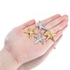 5pcs Lava Design Stars Charm Stainless Steel Starfish Love Heart Pendants Earring Necklaces Choker DIY Jewelry Making Supplies